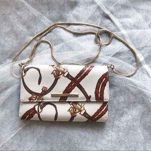 LAUREN Ralph Lauren Caldwell Belting ChainCrossbod